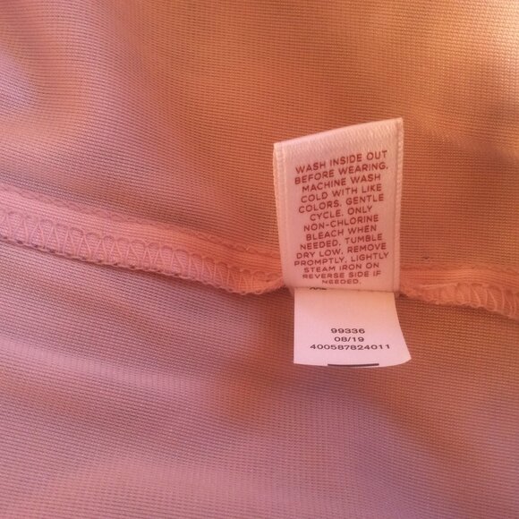 LC Lauren Conrad NWT Pink Crushed Velvet Fairy Pleated Neck Whimsy Top Size XXL - Picture 7 of 7